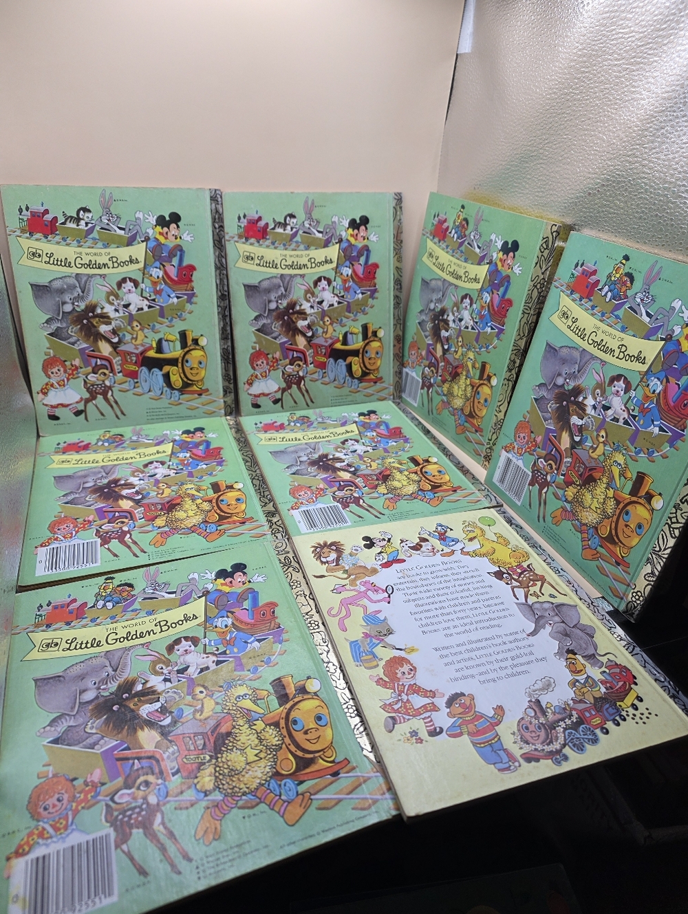 8 Animal Golden Books Lot Lassie Three Bears Kittens Tweety Old MacDonald - Picture 2 of 2